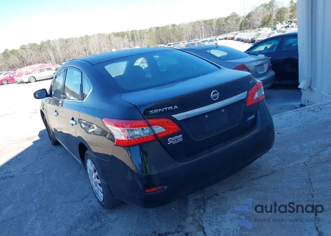 2014 Nissan Sentra Sv из США, поврежденный, VIN 3N1AB7AP3EL675065